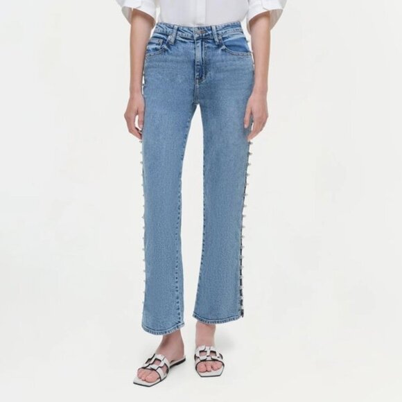 Jonathan Simkhai Denim - NWT Simkhai Pearl Jeans - Size 28